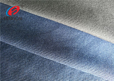 Thick Polyester Spandex Twill Fabric , School Uniform Fine Knit Fabric