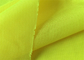 Yellow Knitting Fluorescent Polyester Fabric For Safety Jacket