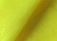 Yellow Knitting Fluorescent Polyester Fabric For Safety Jacket