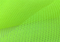 100% Polyester Fluorescent Warp Knitted Mesh Fabric For Uniform