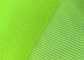 100% Polyester Fluorescent Warp Knitted Mesh Fabric For Uniform