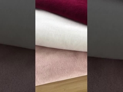 パジャマのための極度の柔らかいビロードのスパンデックスの生地は総括的なTELAの寝間着の生地を羊を刈る